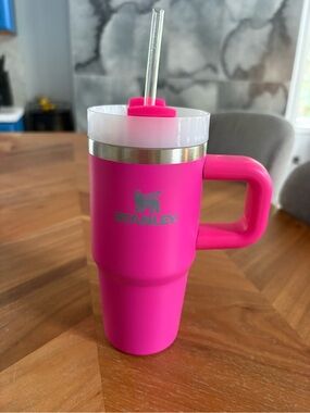 Stanley Hot Pink Travel Tumbler